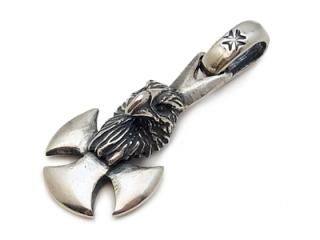 Gaboratory／LEATHER WRIST BAND CROSS OVAL GABORATORY - REALDEAL