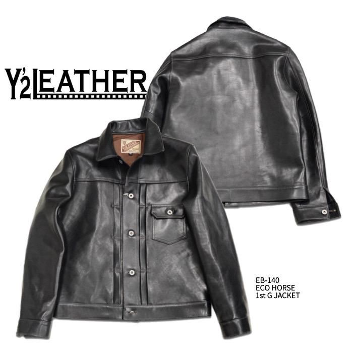 Y'2 LEATHER/ワイツーレザー】レザージャケット/ EB-140 ECO HORSE 1st