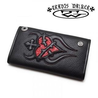 TRAVIS WALKER/ȥۥå/4W01-08:Large3-Fold-Sacred Heart Wallet