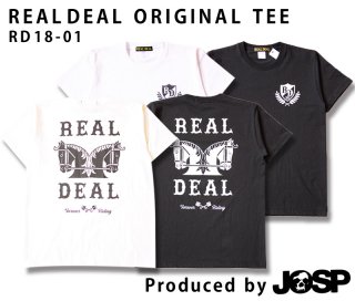 【REALDEAL/リアルディール】オリジナルTシャツ/RD-1801 