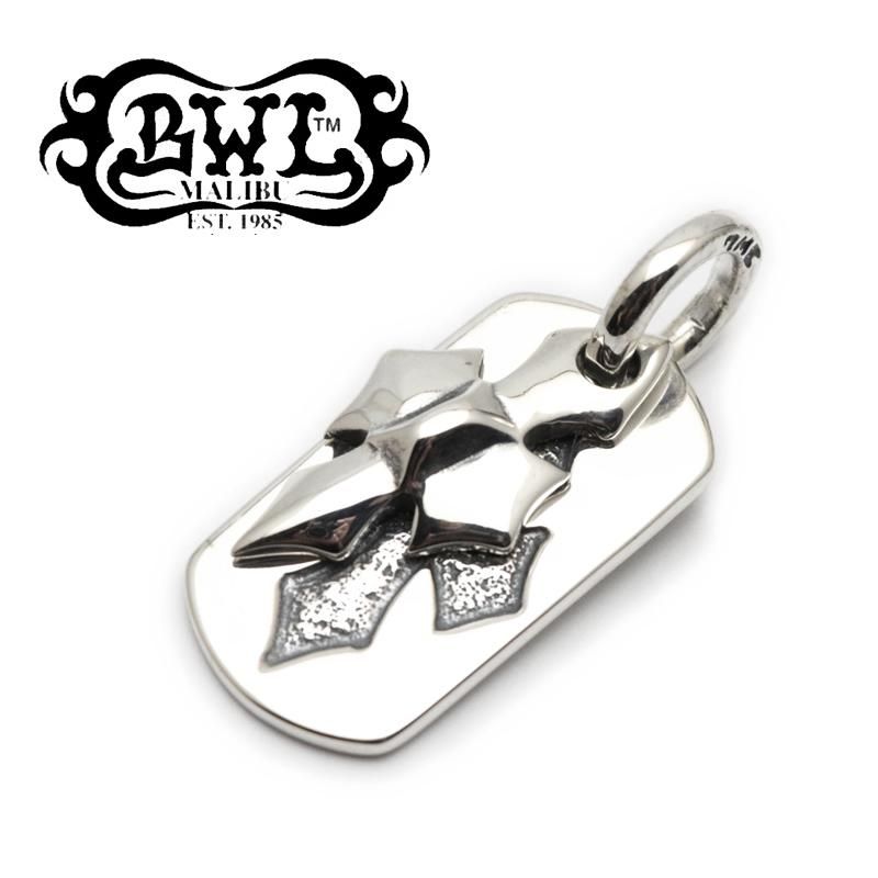 Bill Wall Leather cross dog pendant - ネックレス