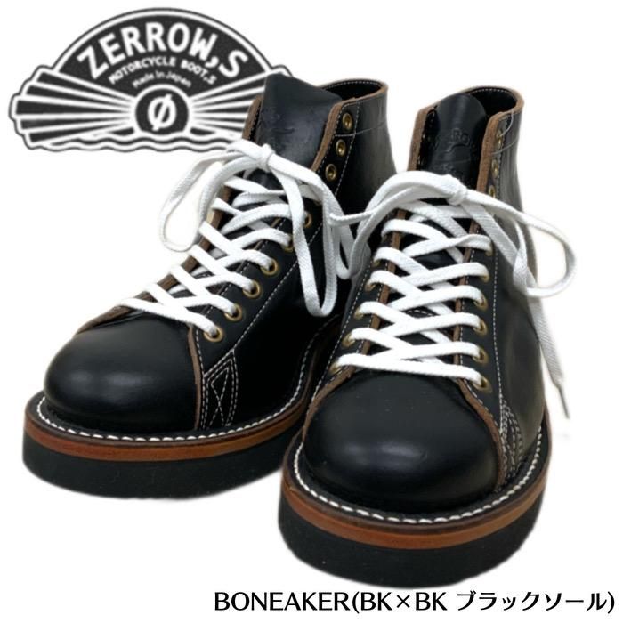 ZERROW'S/ゼローズ】ブニーカー/BONEAKER(BK×BK ブラックソール) REAL