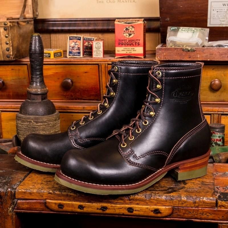 Wesco/ウエスコ】限定ブーツ/Horsehide Jobmaster 38RT- 100th