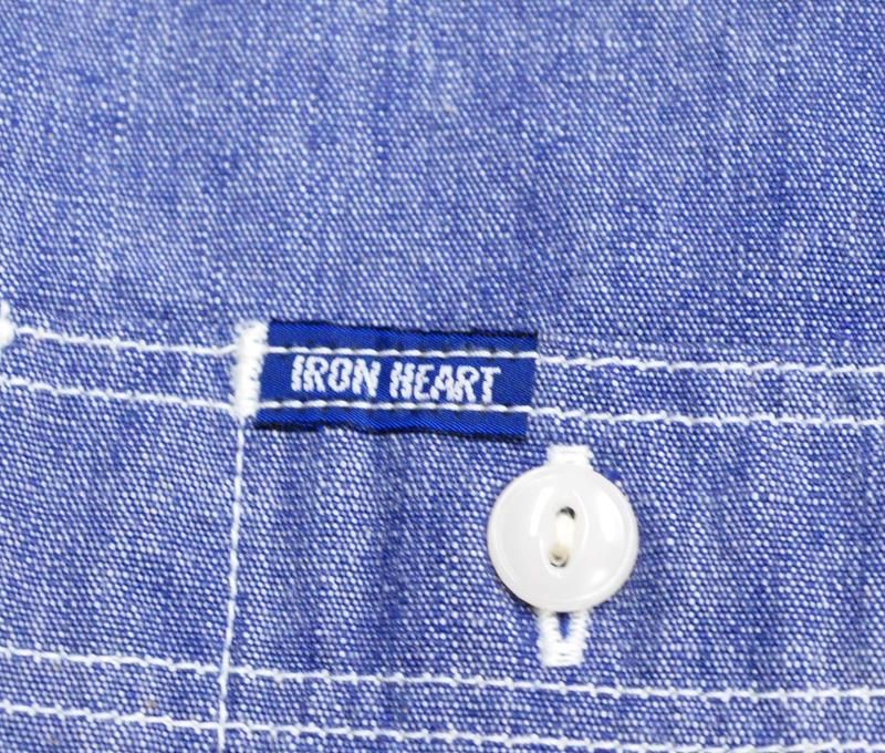 IRON HEART / アイアンハート】 IHSH-21 / ヘビーシャンブレー ワーク