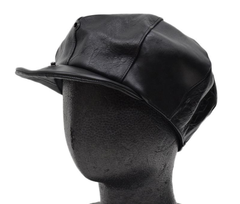 【希少】MOTO モト MOTOR NEW VINTAGE ホースレザーキャップ 希少】MOTO モト MOTOR NEW VINTAGE ホースレザーキャップ