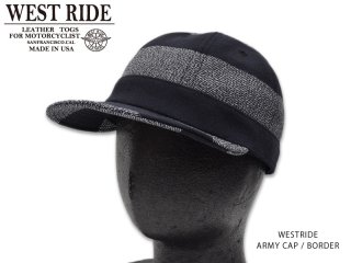 WESTRIDE/ȥ饤ɡۥå/ ARMY CAP BORDER