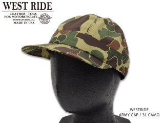 WESTRIDE/ȥ饤ɡۥå/ ARMY CAP 3L CAMO