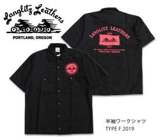 Langlitz Leathers/󥰥åĥ쥶Ⱦµ/ S/S WORK SHIRT
type F 2019