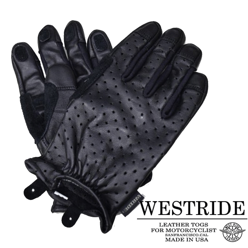 【WESTRIDE/ウエストライド】グローブ/PUNCHING LEATHER GLOVE REAL DEAL仙台(リアルディール仙台)