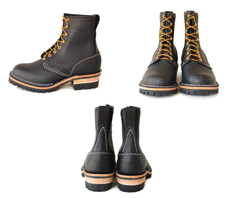 Wesco/ウエスコ】ブーツ / JOB MASTER:Regular Toe :ブラック 8 Wesco/ウエスコ】ブーツ / JOB MASTER:Regular Toe :ブラック 8