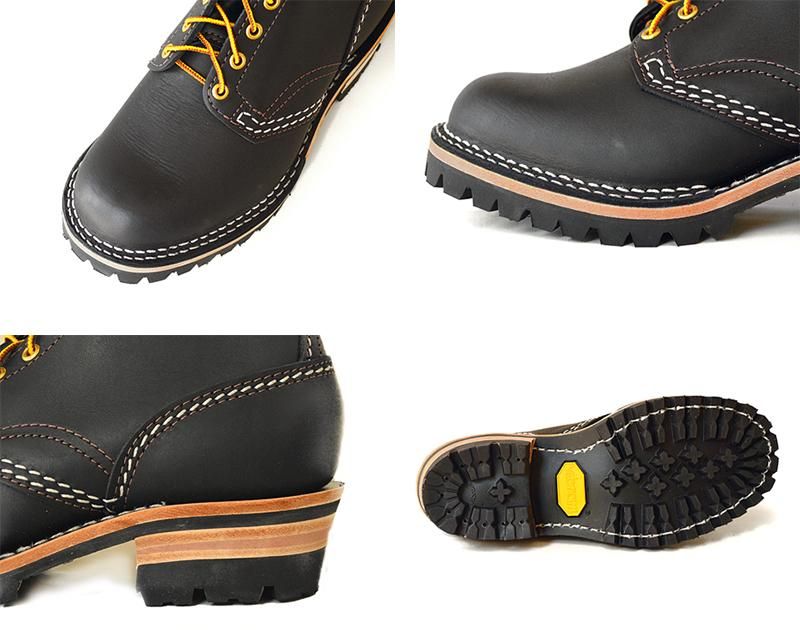 Wesco/ウエスコ】ブーツ / JOB MASTER:Regular Toe :ブラック 8 Wesco/ウエスコ】ブーツ / JOB MASTER:Regular Toe :ブラック 8