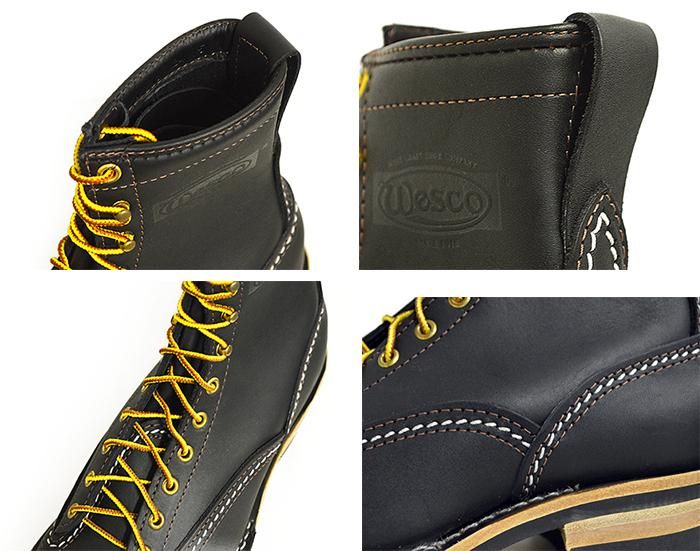 Wesco/ウエスコ】ブーツ / JOB MASTER:Lace To Toe :ブラック 8 Wesco/ウエスコ】ブーツ / JOB MASTER:Lace To Toe :ブラック 8