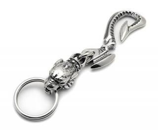 TRAVIS WALKER/ȥۥ/KCS064MEDIUM HOOK W/SABOR TOOTH KEY CHAIN