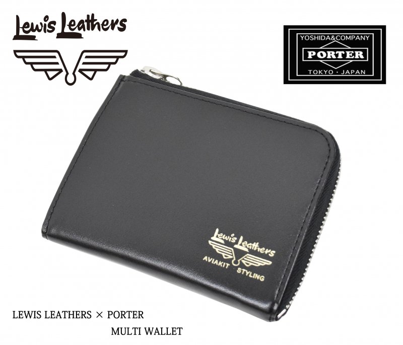 Lewis Leathers × PORTER ルイスレザー 財布 WALLET