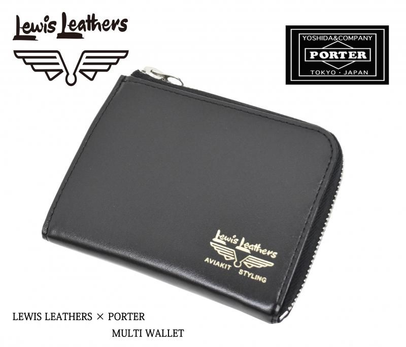 Lewis Leathers PORTER WALLET BLK ルイスレザー