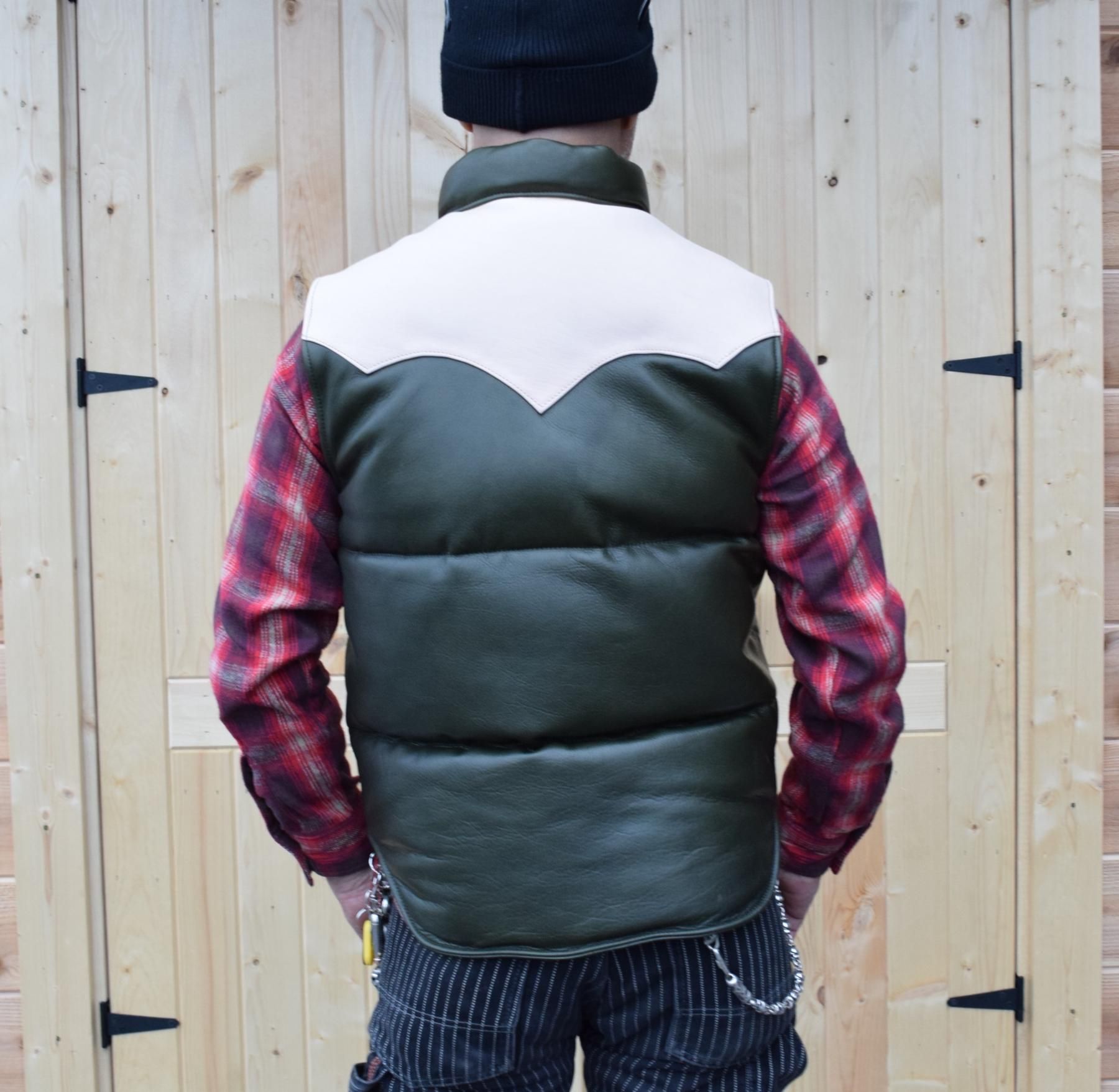 Y’2LEATHER ワイツーレザー　ダウンベスト　36 2025年最新】ワイツーレザーダウンベストの人気アイテム - メルカリ