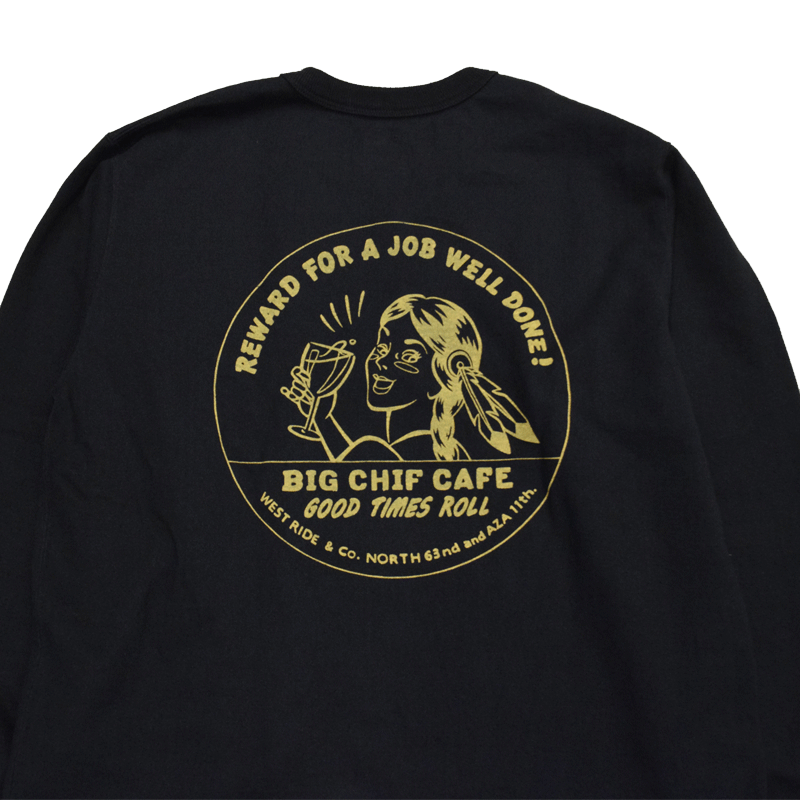 WESTRIDE/ウエストライド】ロンT/20FW PT.LS.TEE20-04 REAL DEAL