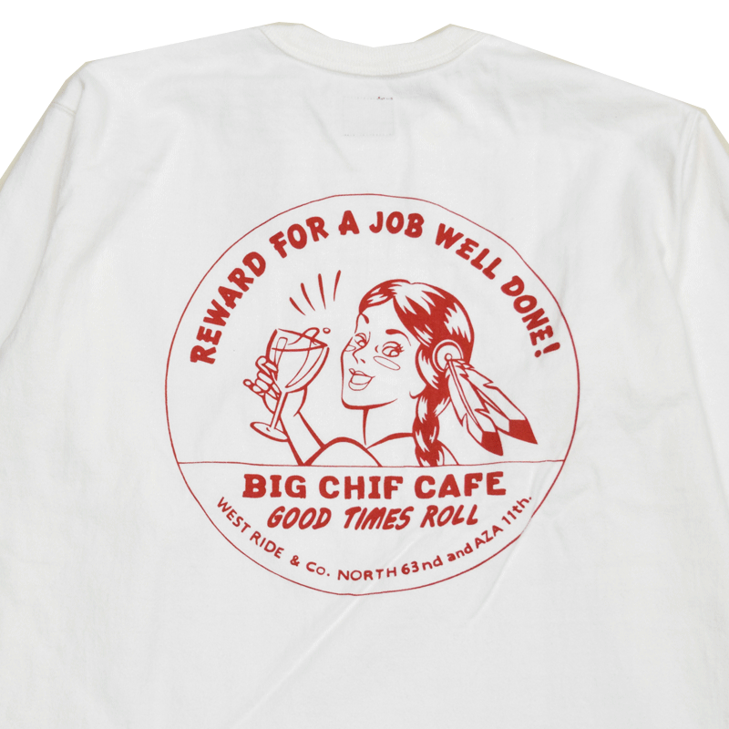 WESTRIDE/ウエストライド】ロンT/20FW PT.LS.TEE20-04 REAL DEAL