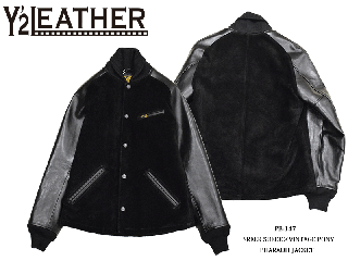 Y'2 LEATHER/磻ġ쥶ۥ쥶㥱å/PB-147STEER SUEDEVINTAGE PONY PHARAOH JACKET