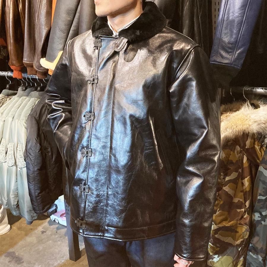 Buzz Rickson's /バズリクソンズ】ジャケット/BLACK LEATHER N-1 Buzz Rickson's /バズリクソンズ】ジャケット/BLACK LEATHER N-1