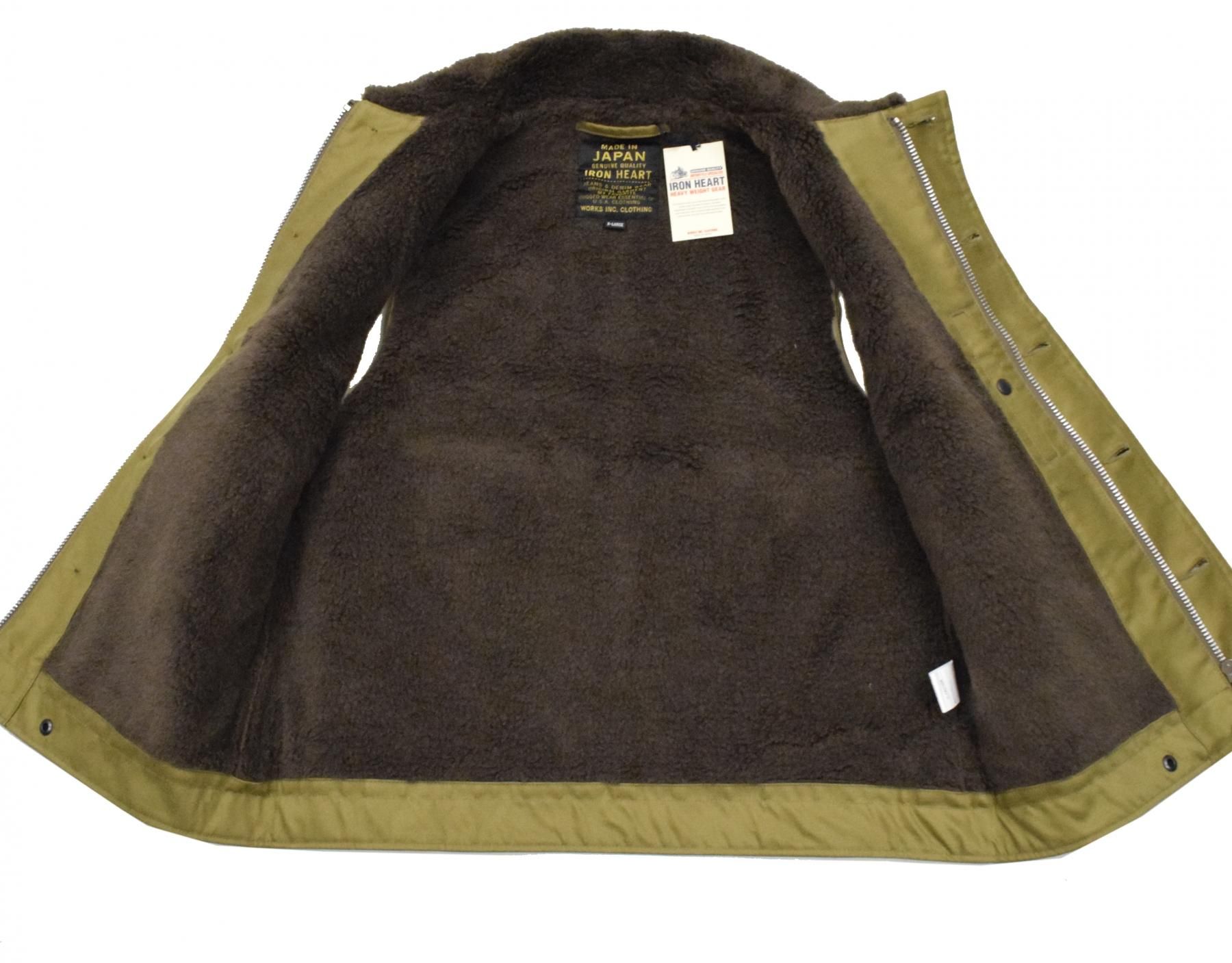 IRON HEART アイアンハート N-1 TYPE DECK VEST ウール アルパカ