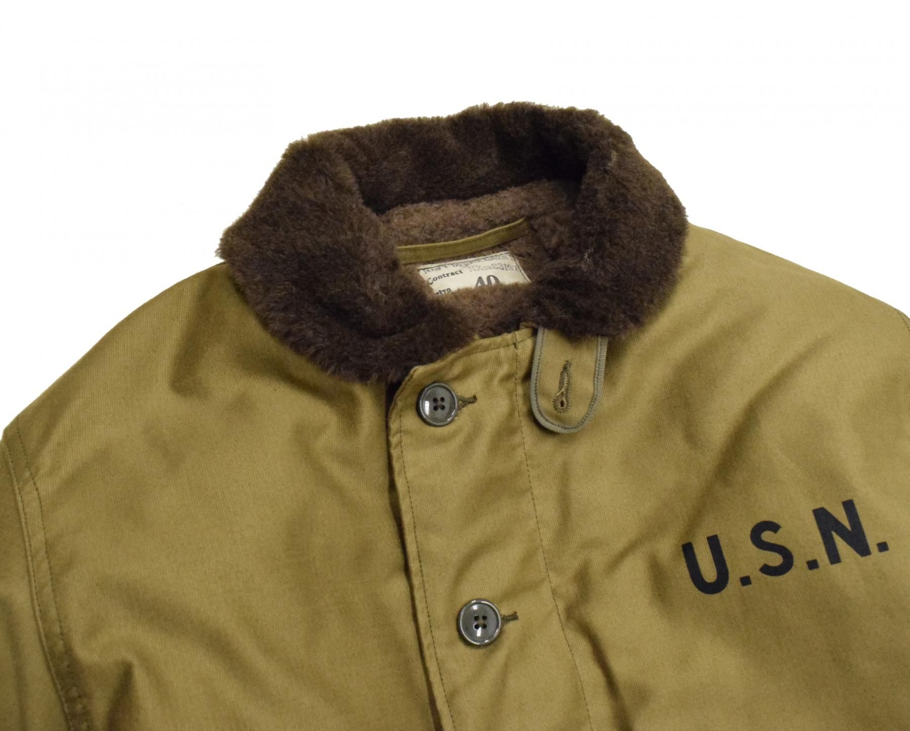 THE REAL McCOY'S/リアルマッコイズ】TYPE N-1 DECK JACKET