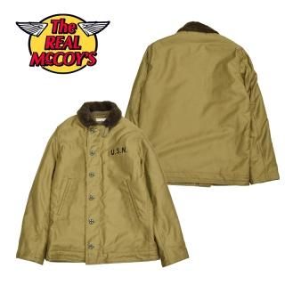 THE REAL McCOY'S/ꥢޥåTYPE N-1 DECK JACKETMJ13111 KHAKI