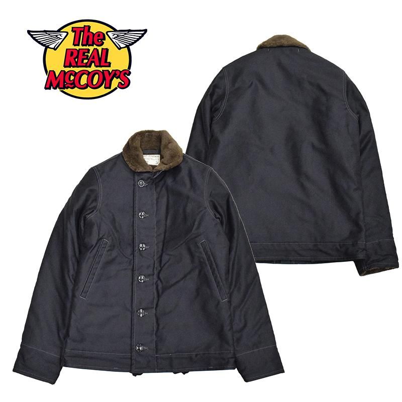 【THE REAL McCOY'S/リアルマッコイズ】TYPE N-1 DECK JACKET：MJ14109 NAVY  REALDEAL仙台(リアルディール仙台)