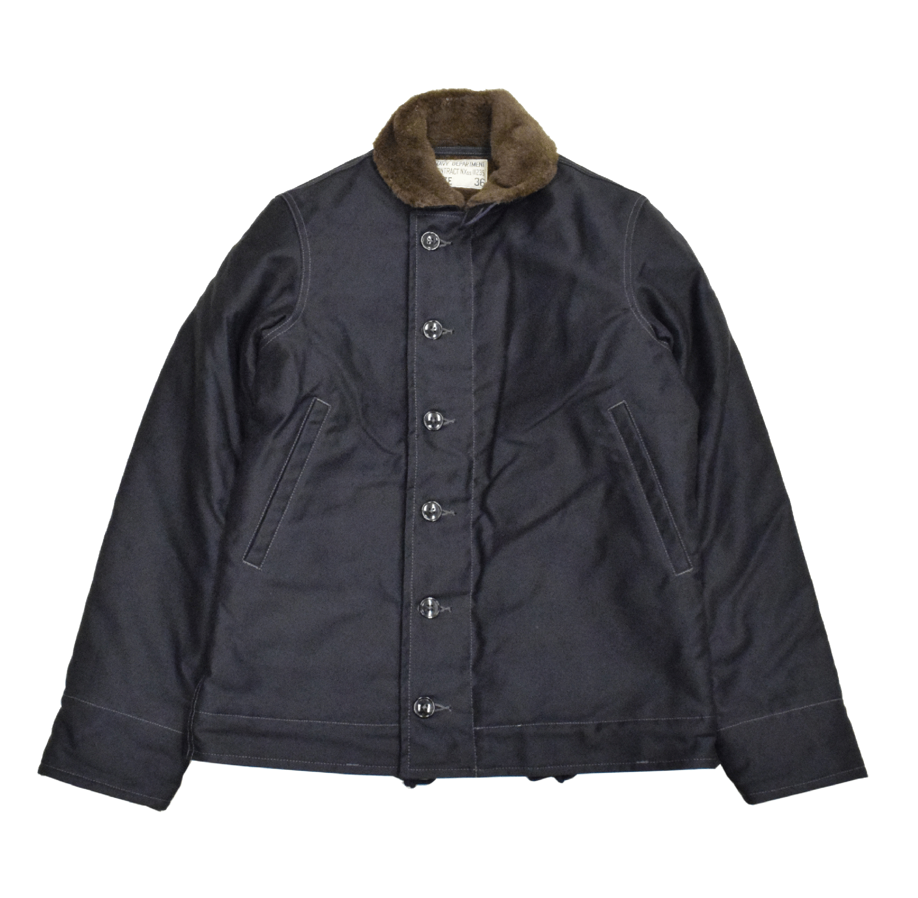 【THE REAL McCOY'S/リアルマッコイズ】TYPE N-1 DECK JACKET：MJ14109 NAVY  REALDEAL仙台(リアルディール仙台)