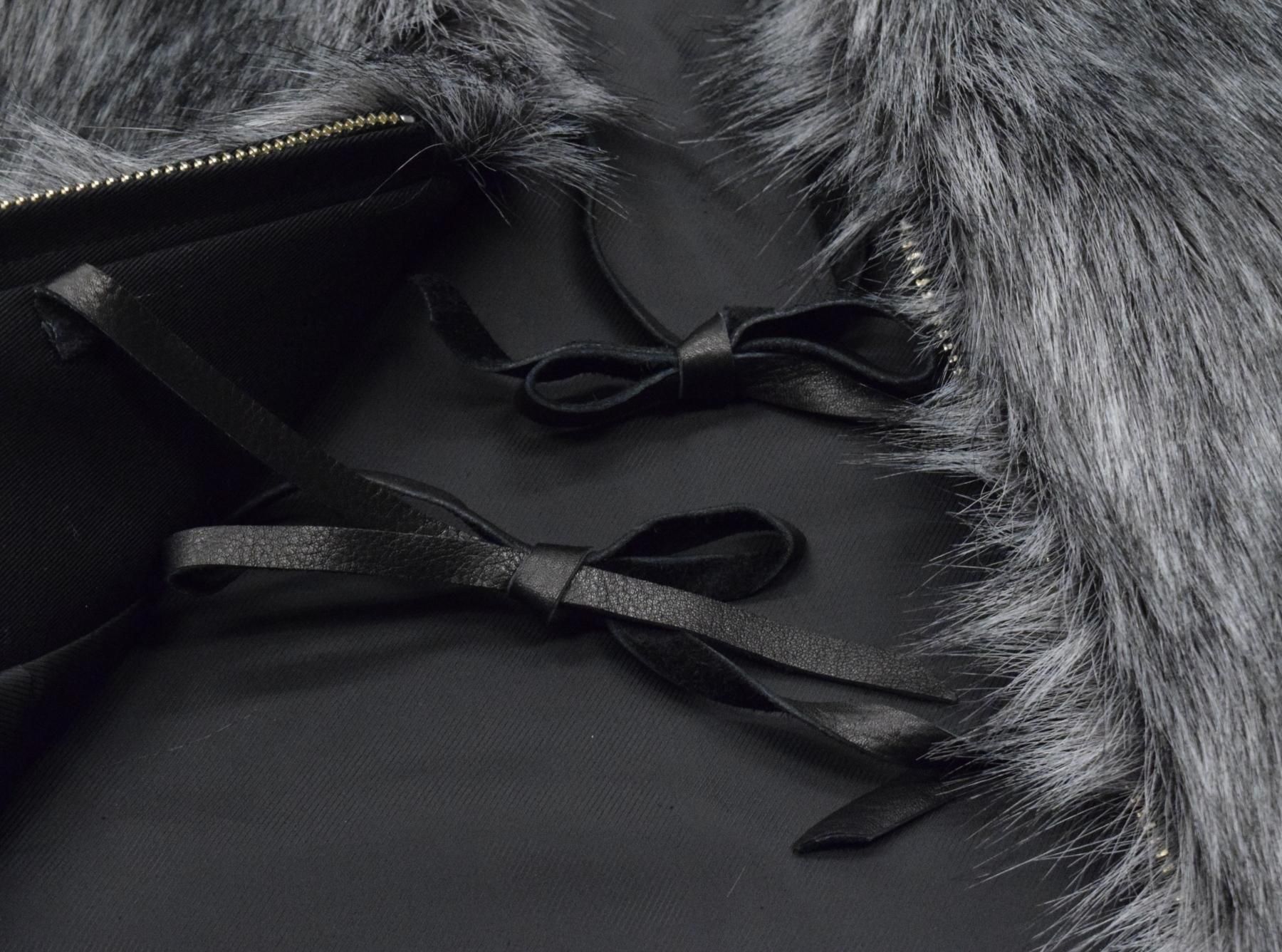 SKULL FLIGHT スカルフライト】ベスト /FOX FUR VEST REALDEAL仙台