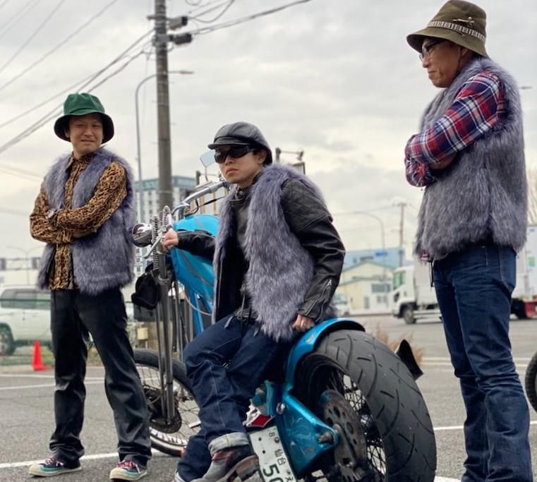 SKULL FLIGHT スカルフライト】ベスト /FOX FUR VEST REALDEAL仙台