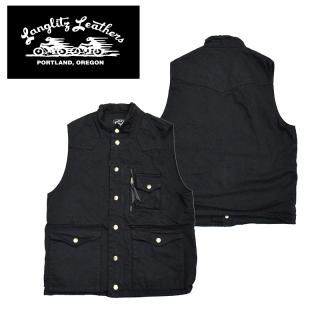 Langlitz Leathers/󥰥åĥ쥶ۥ٥/B.D. Riding VestLLV001