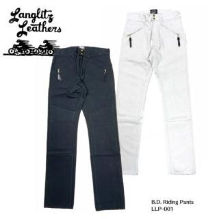 Langlitz Leathers/󥰥åĥ쥶ۥܥȥ/B.D. Riding PantsLLP001