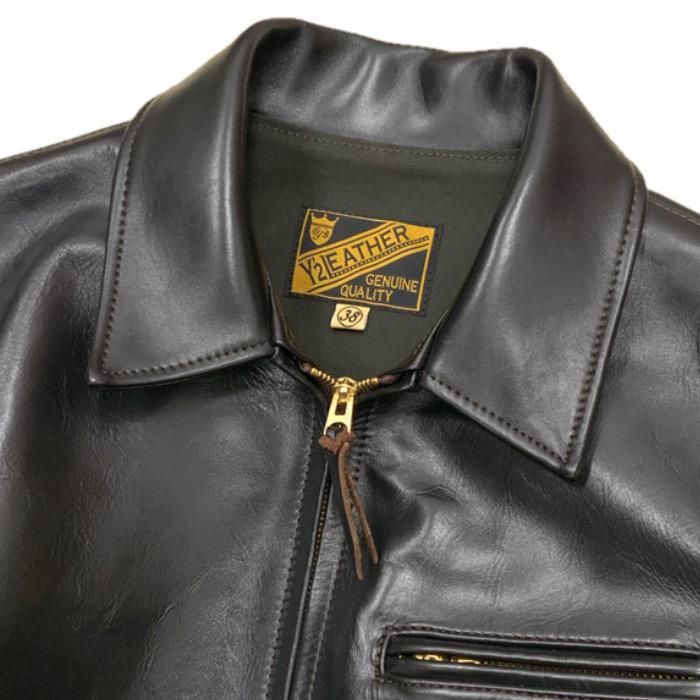 Y'2 LEATHER」PR-65-SPライダースジャケット SIZE 40 VINTAGE