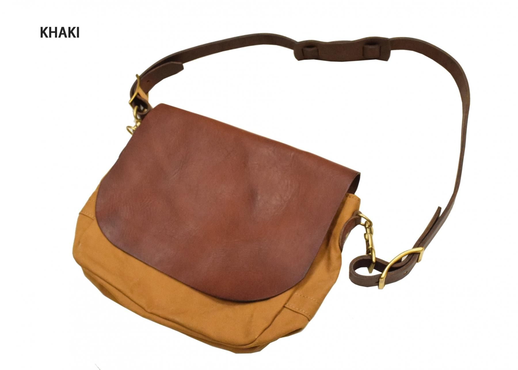 VASCO/ヴァスコ】BAG/キャンバス×レザーメールバッグ スモール:VSー249P REALDEAL仙台(リアルディール仙台) VASCO/ヴァスコ】BAG/キャンバス×レザーメールバッグ スモール:VSー249P REALDEAL仙台(リアルディール仙台)