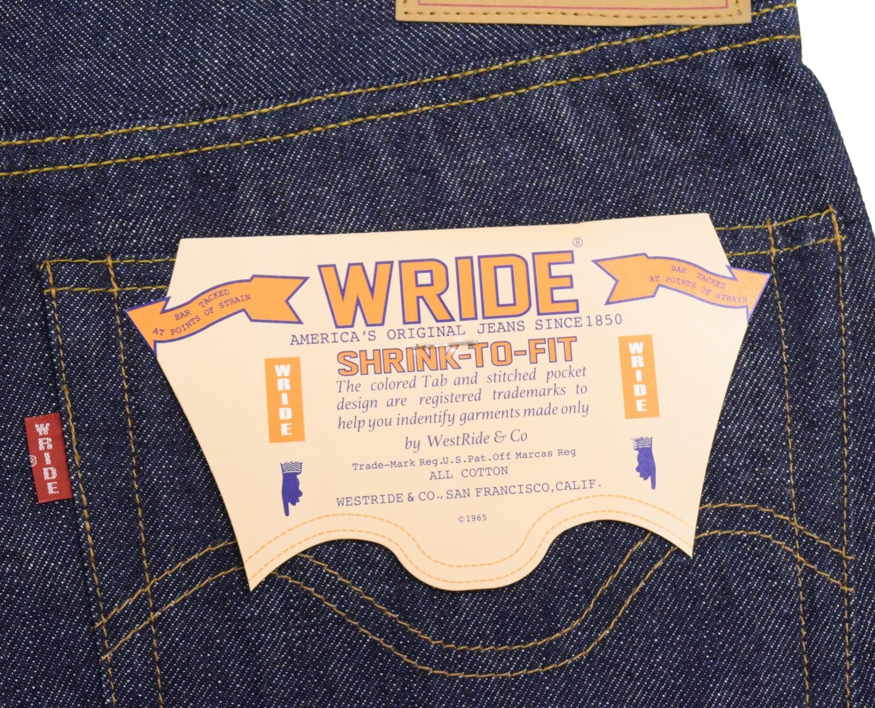 WEST RIDE ウエストライド 1965 デニムジャケット W38 000000003039_ICpkxP6.jpg