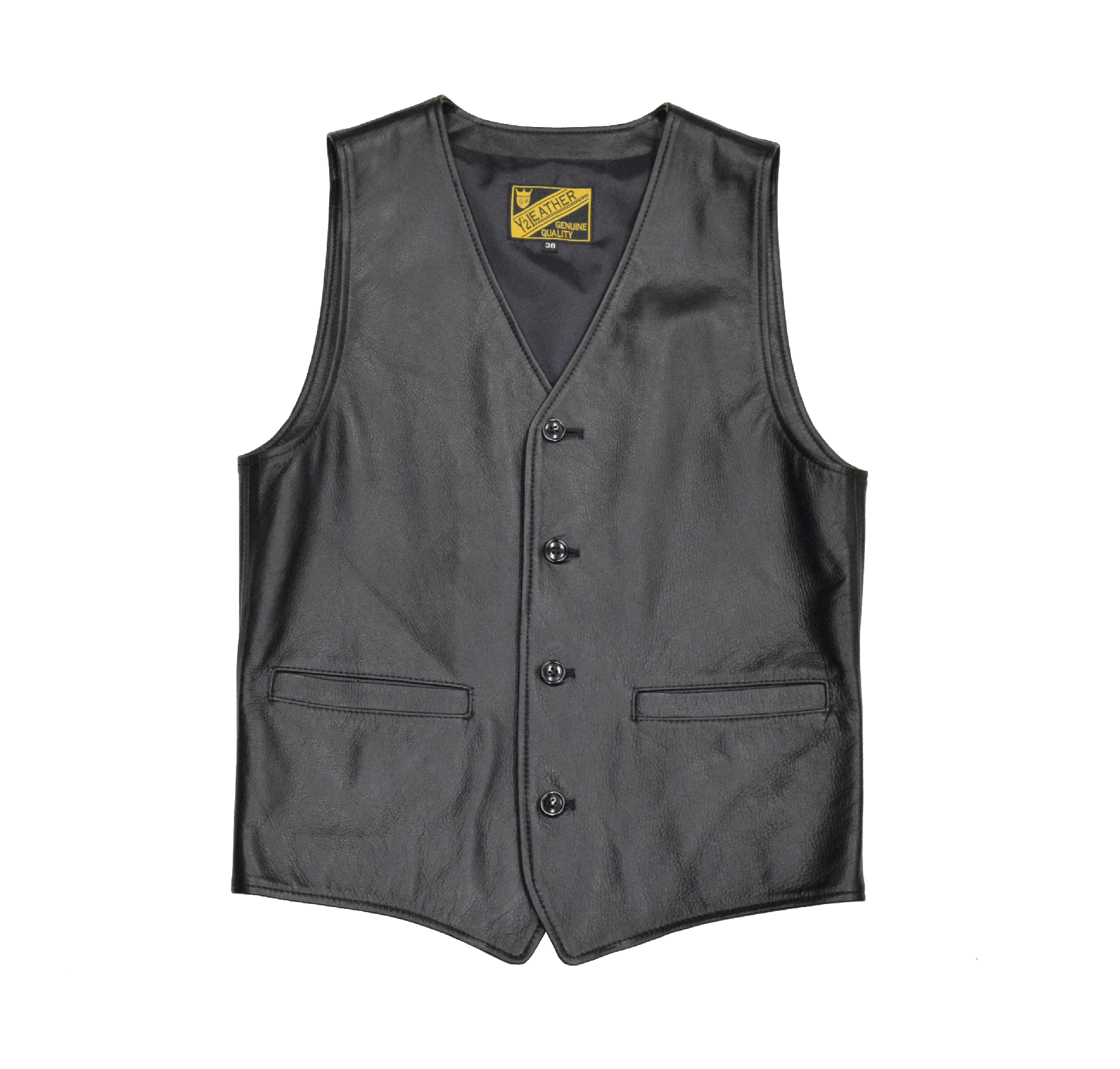 【Y'2 LEATHER/ワイツーレザー】ベスト/SVー02:STEER OIL 【Y'2 LEATHER/ワイツーレザー】ベスト/SVー02:STEER OIL