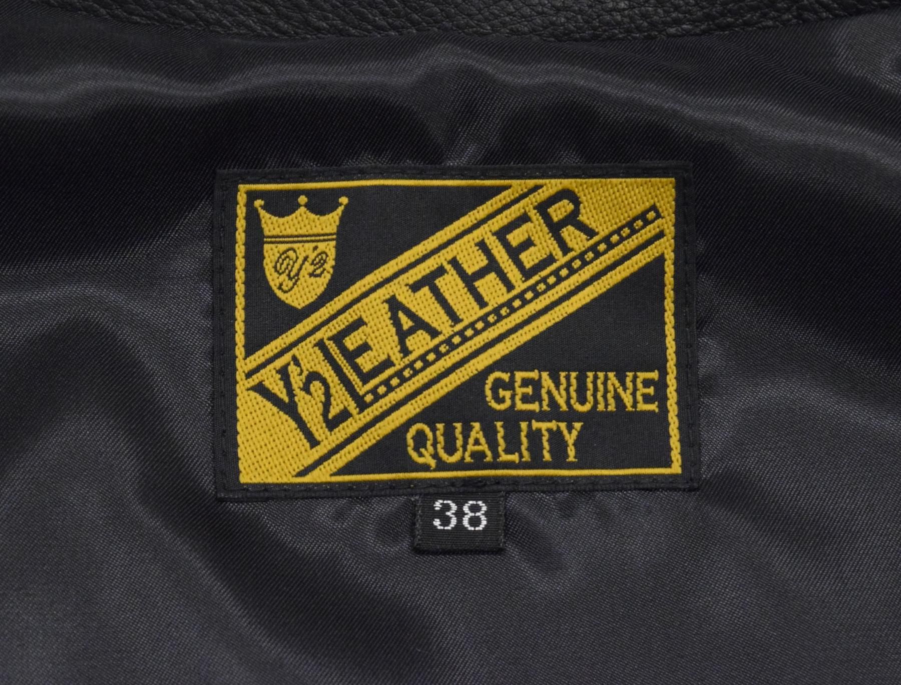 Y'2 LEATHER/ワイツーレザー】ベスト/SVー02:STEER OIL VEST Y'2 LEATHER/ワイツーレザー】ベスト/SVー02:STEER OIL VEST