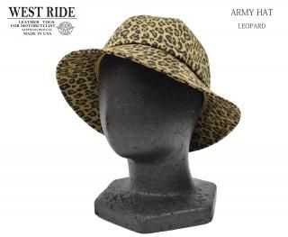 WEST RIDE/ȥ饤ɡۥϥå/ARMY HATLEOPARD