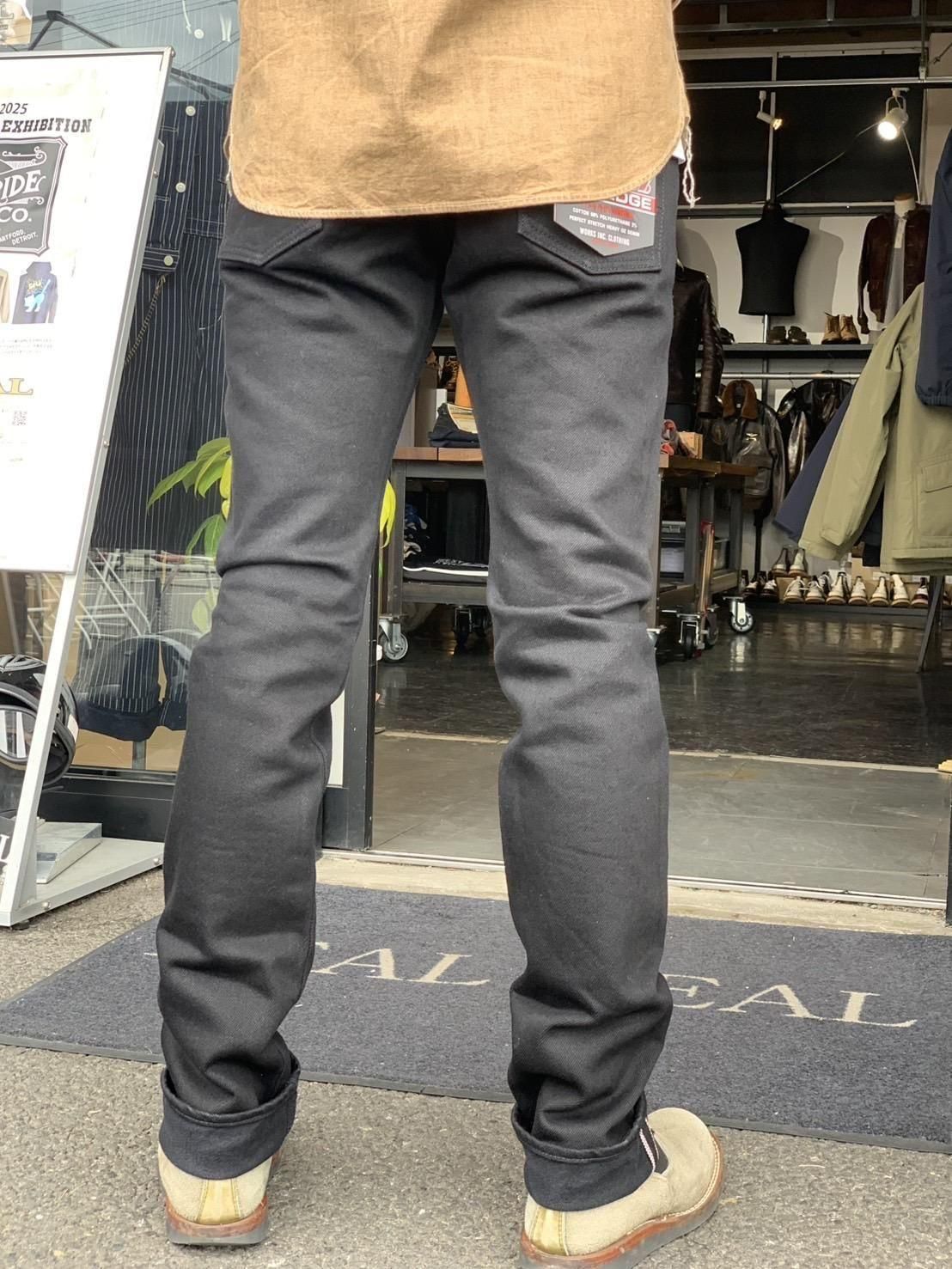 555ーSST】21oz セルビッチストレッチスーパースリムストレート