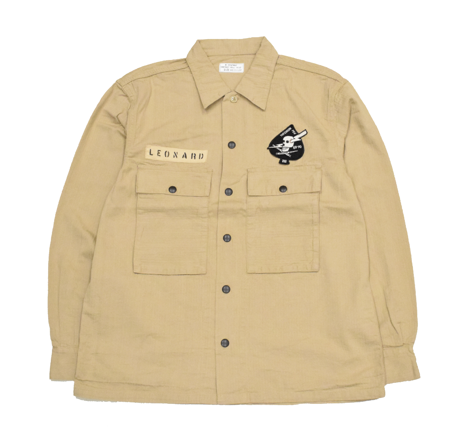 【WEST RIDE/ウエストライド】シャツ/LEONARD ARMY SHIRTS
