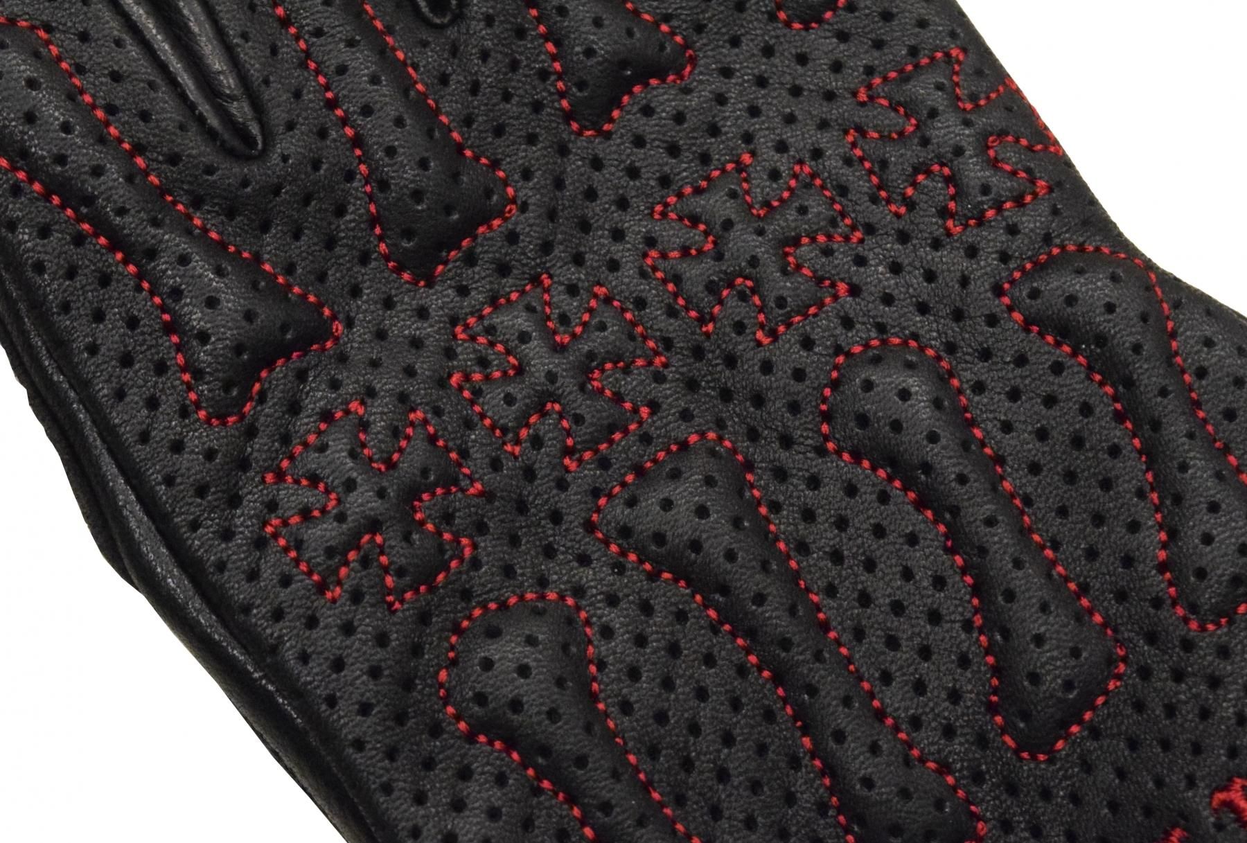 SKULL FLIGHT/スカルフライト】夏用グローブ/パンチングBONE GLOVE