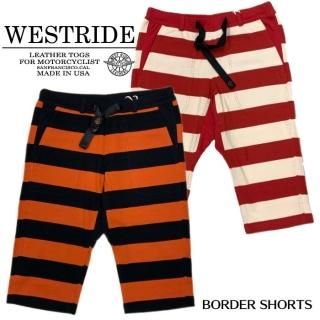 WESTRIDE/ȥ饤ɡۥ硼/ BORDER SHORTS 