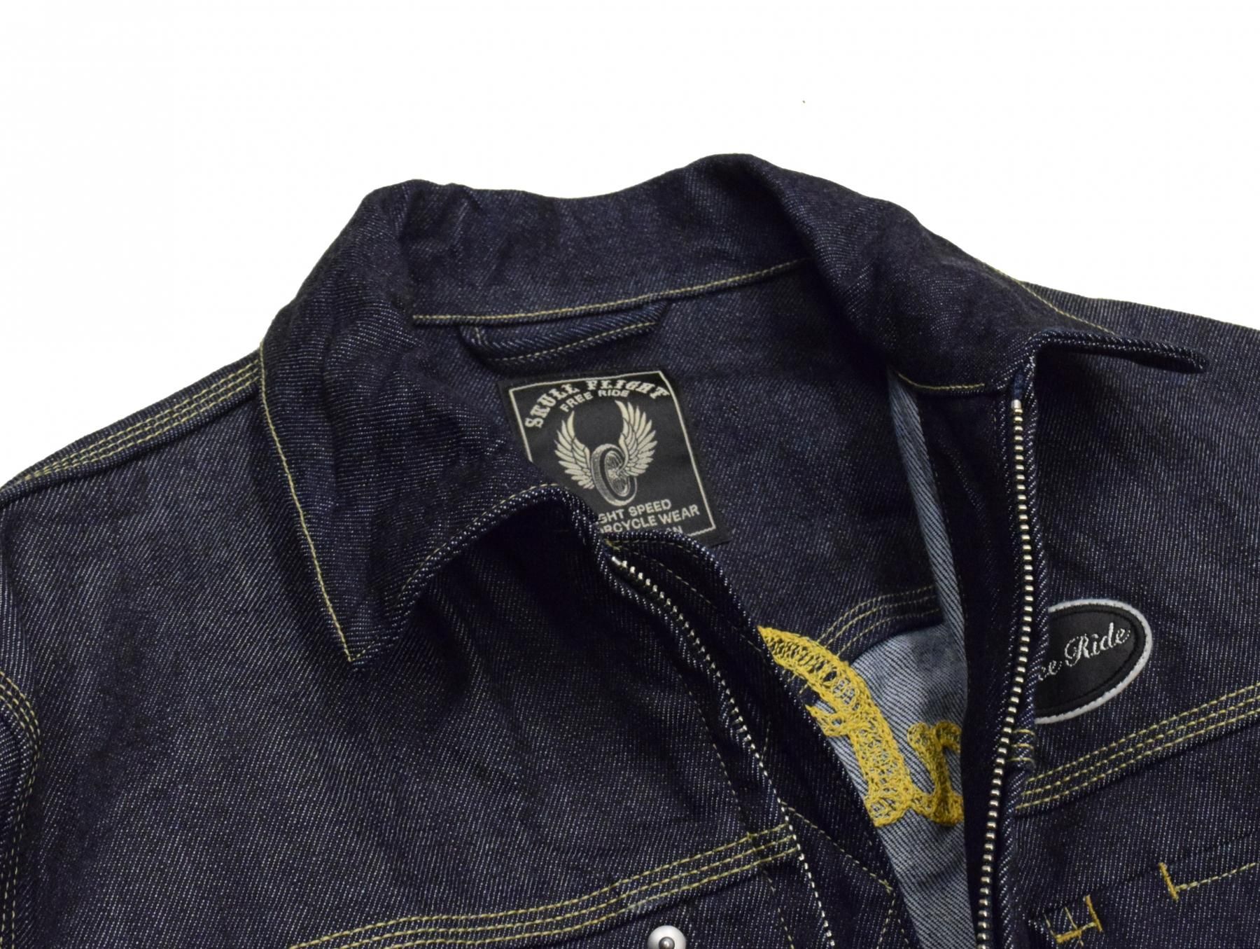 SKULL FLIGHT/スカルフライト】×【REALDEAL】別注STRETCH RIDERS G