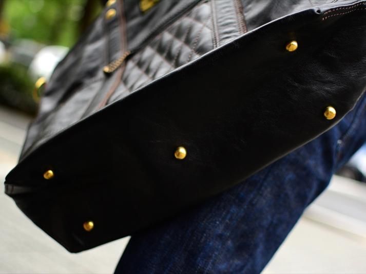 WEST RIDE/ウエストライド】バッグ/PADDED TOTE BAG LEATHER WEST RIDE/ウエストライド】バッグ/PADDED TOTE BAG LEATHER