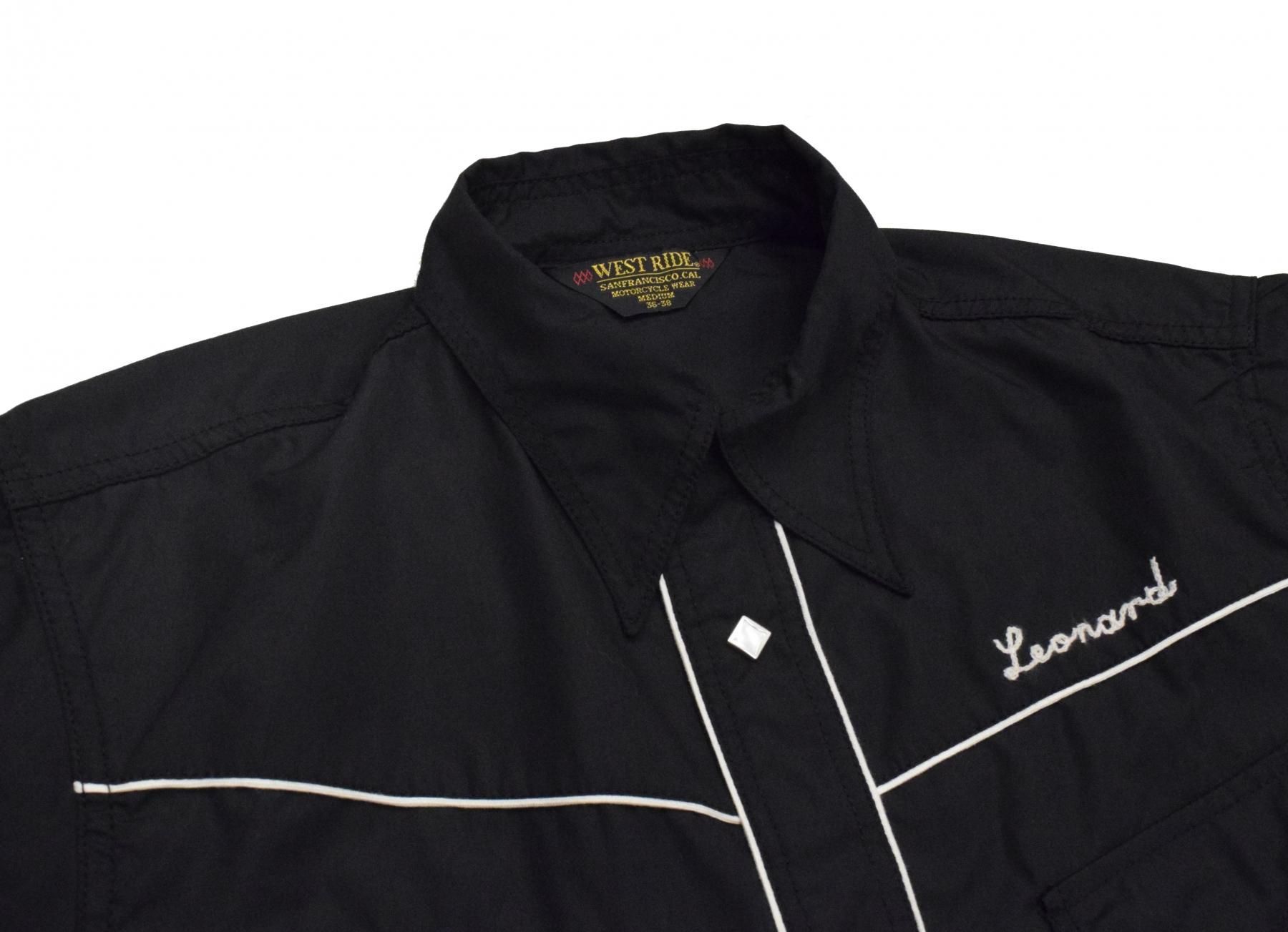 WEST RIDE/ウエストライド】半袖シャツ/LEONARD WESTERN SS SHIRTS