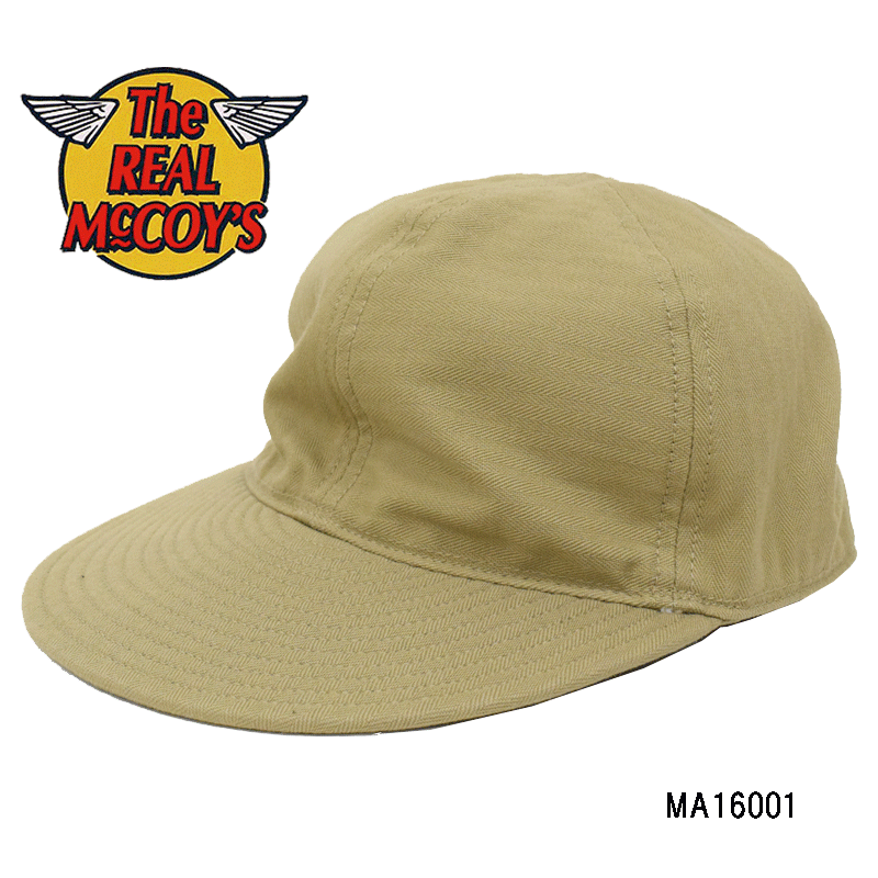 The REAL McCOY'S ザリアルマッコイズ MA16001 TYPE A-3 CAP コットン キャップ デニム インディゴブルー系 7 3/4