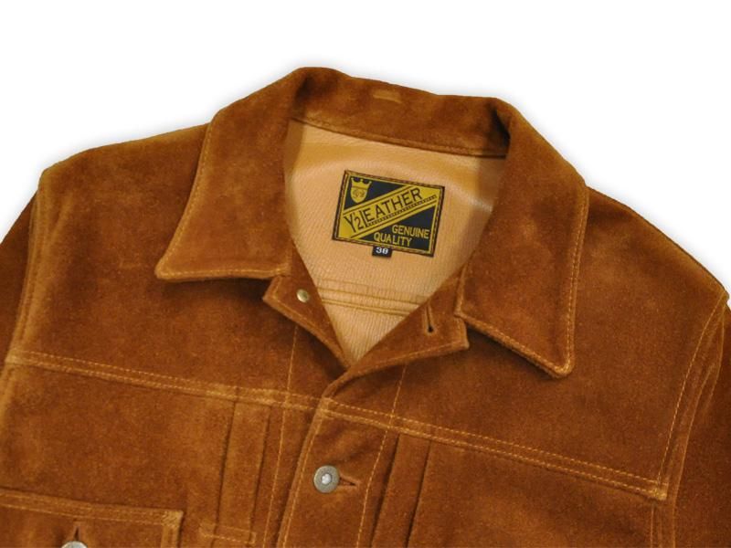 Y'2 LEATHER/ワイツーレザー】 レザージャケット/STEER SUEDE Y'2 LEATHER/ワイツーレザー】 レザージャケット/STEER SUEDE
