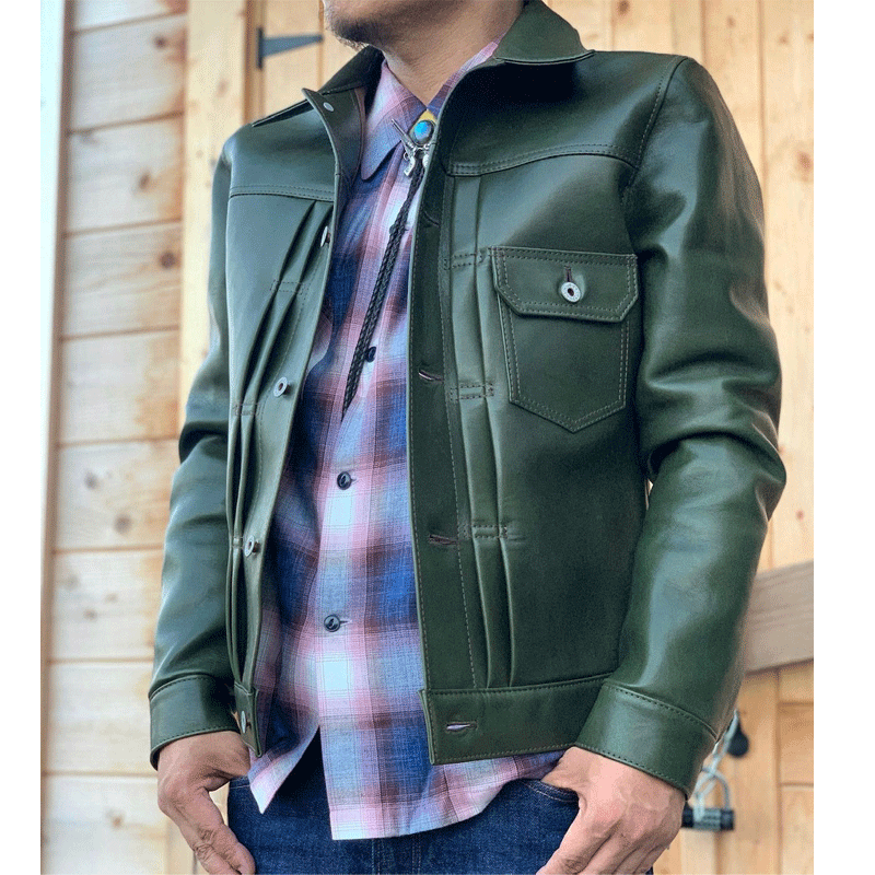 Y'2 LEATHER/ワイツーレザー】レザージャケット/EB-140 ECO Y'2 LEATHER/ワイツーレザー】レザージャケット/EB-140 ECO