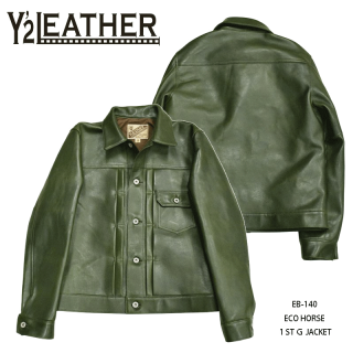 Y'2 LEATHER/磻ġ쥶ۥ쥶㥱å/EB-140 ECO HORSE 1st Type GOLIVE